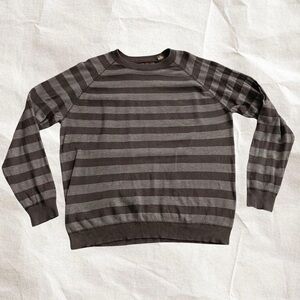 Striped Brown Men's Sweater